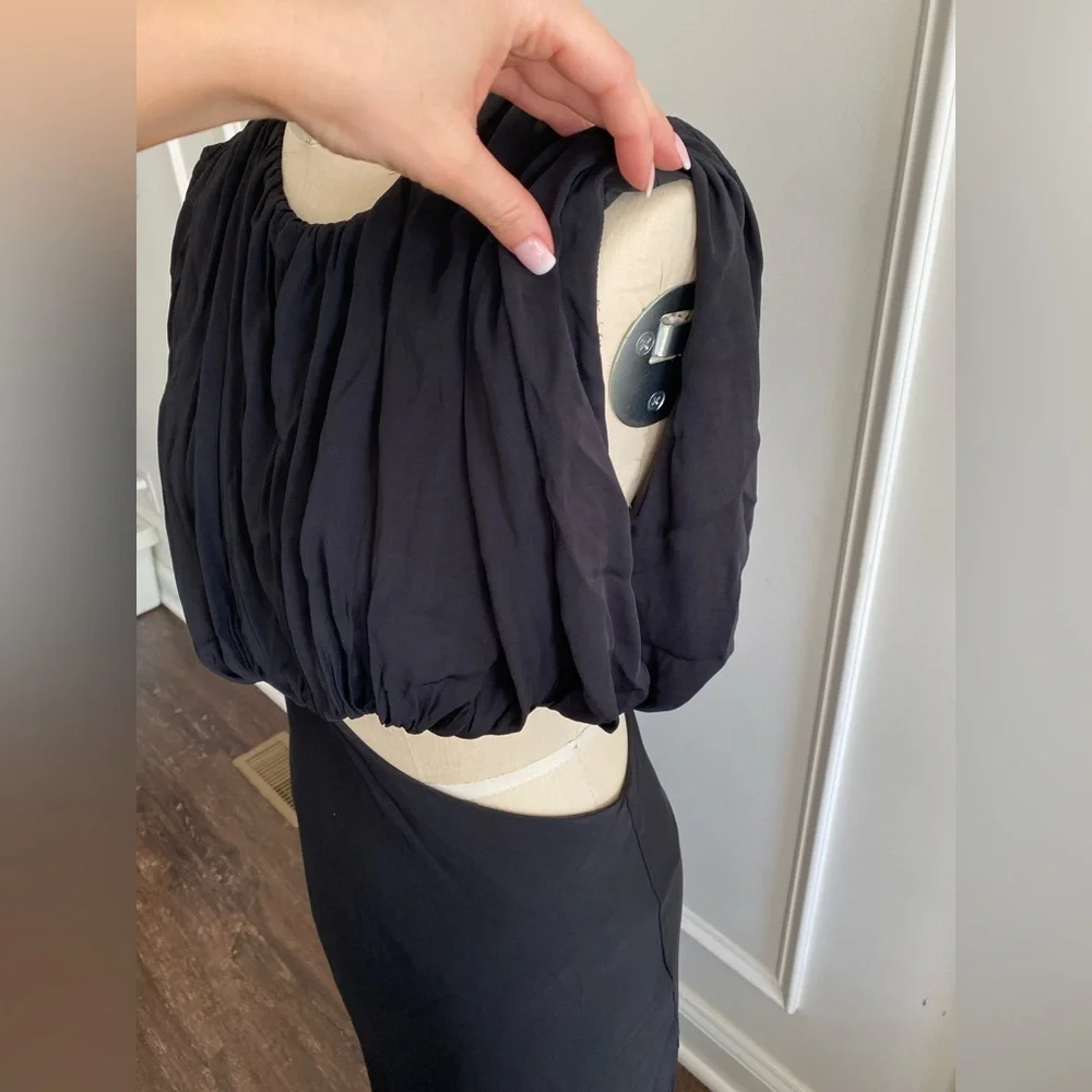 Anthropologie x Third Form - Overflow Drape MIDI Dress, size 6 - Picture 6 of 10